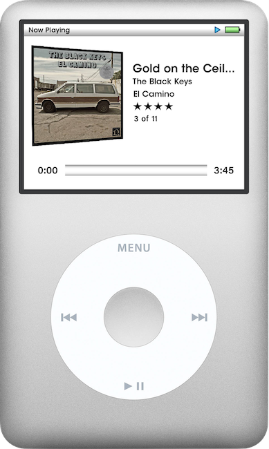 ipod the black keys version