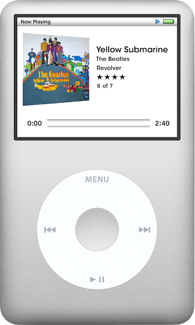 ipod the beatles version